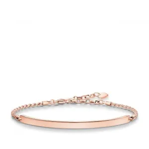 Thomas Sabo Rose Gold Plated Bracelet LBA0008-415-12