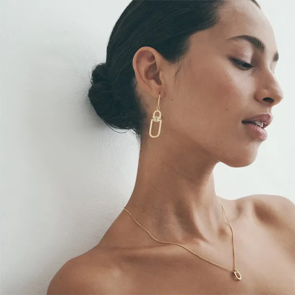 Vault Earrings - Gold